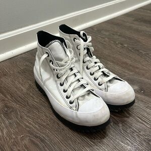 Custom Converse Platforms, womens US size 10